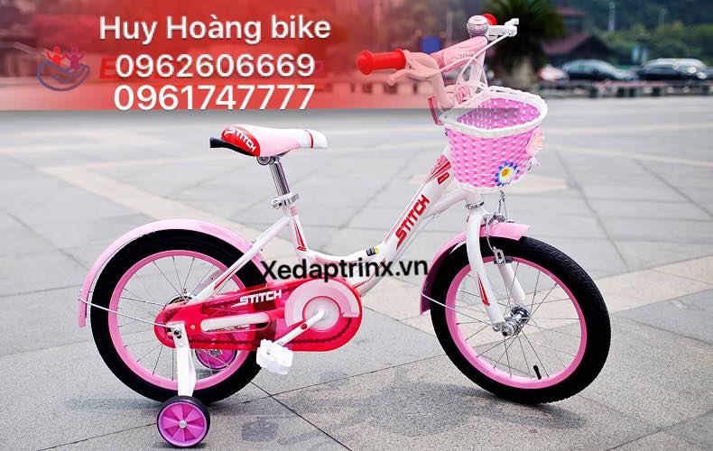 Hãng Stitch ra mắt mẫu xe đạp  màu hồng ,cam đầy nữ tính mới nhất .
