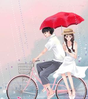 Đi xe đạp dưới mưa khám phá sự lạng mạn bạn nên thử