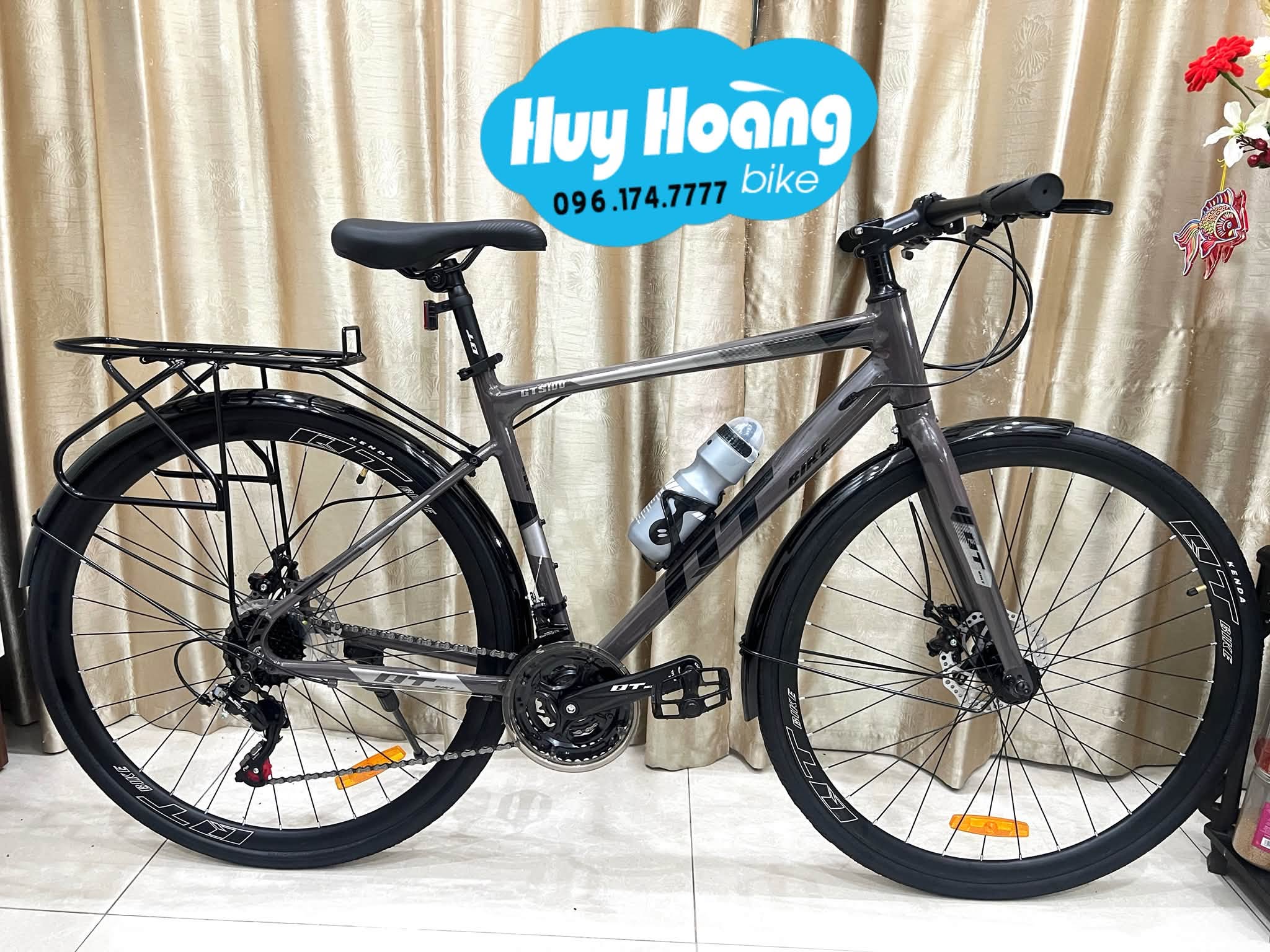 Xe Đạp Đi Phố QTbike GTS100 - Líp nổ 